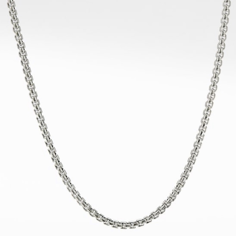 David Yurman Box Chain Necklace